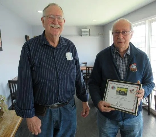 The 2020 Lloyd Crowdis award was presented to Peter Sant