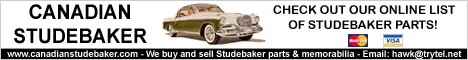 Canadian Studebaker - we buy and sell Studebaker parts and memorabilia