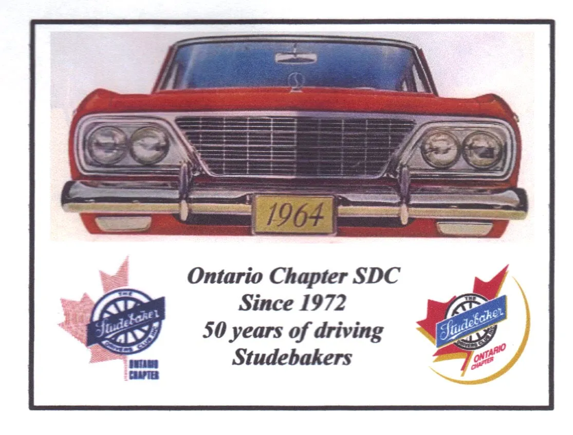 A dash plaque from a 1964 Daytona