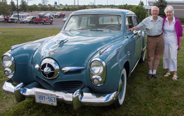 George & Fran Christie, 1950 Land Cruiser